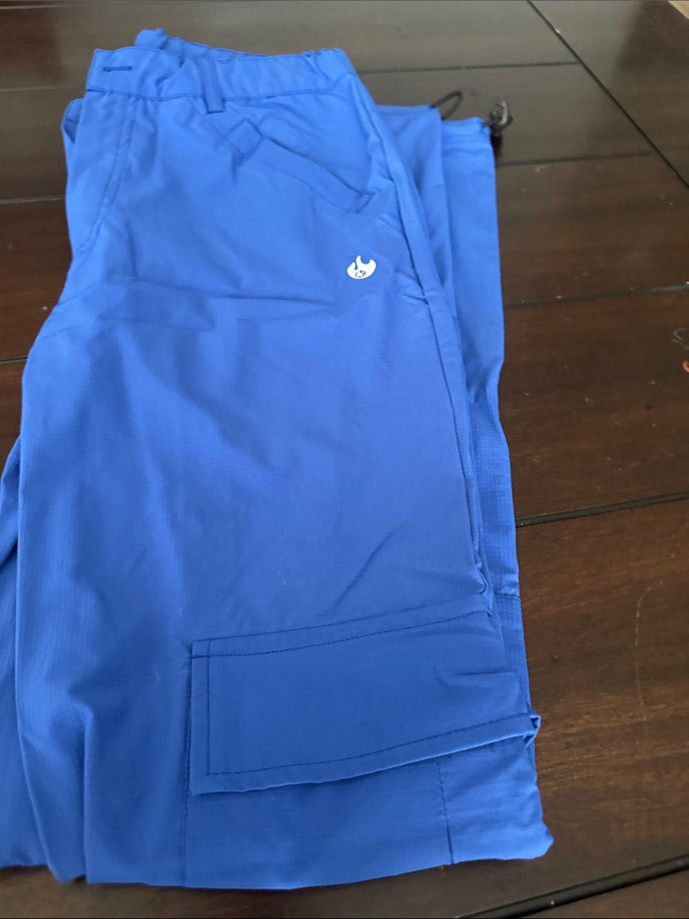 Women’s Electric Blue Track Joggers with Utility Pocket